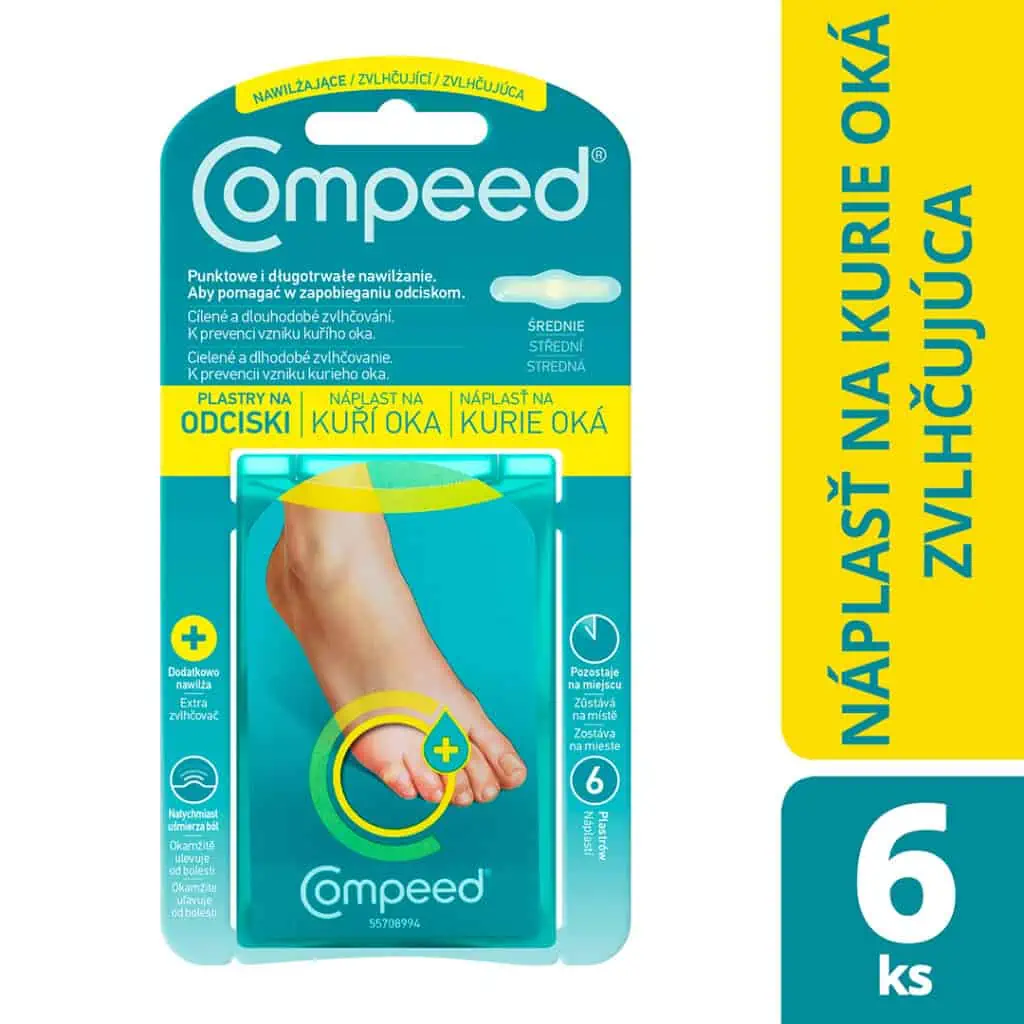 Compeed náplasť na kurie oká Corn Moisturising