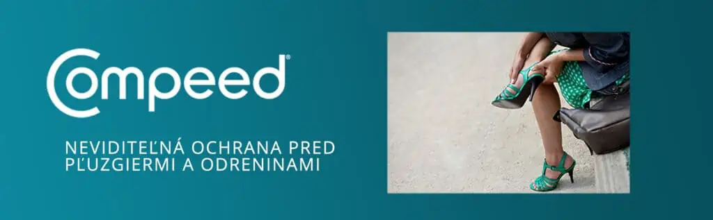 Compeed tyčinka - neviditeľná ochrana