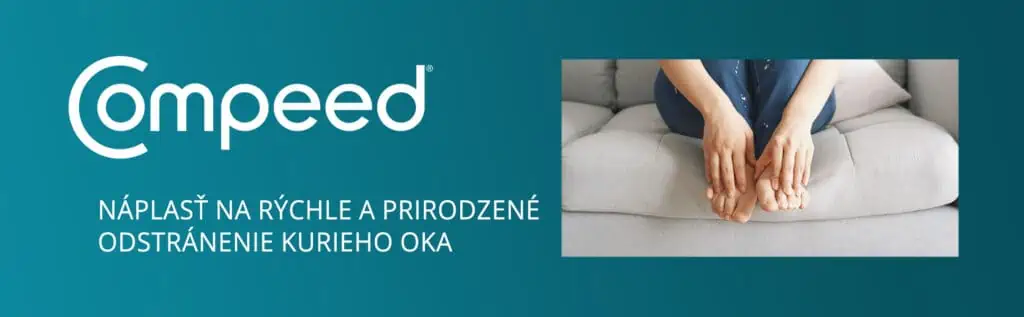 Compeed zvlhčujúca náplasť na kurie oká