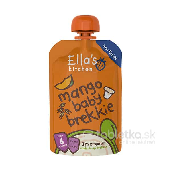 E-shop Ella's Kitchen BIO Raňajky mango a jogurt 100g