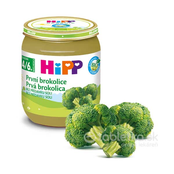 HiPP BIO Prvá brokolica od ukončeného 4./6. mesiaca 125g