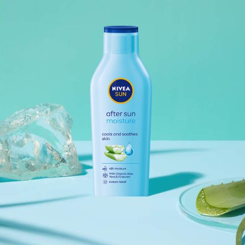 Hydratačné mlieko po opaľovaní NIVEA Sun s aloe vera a hyalurónátom