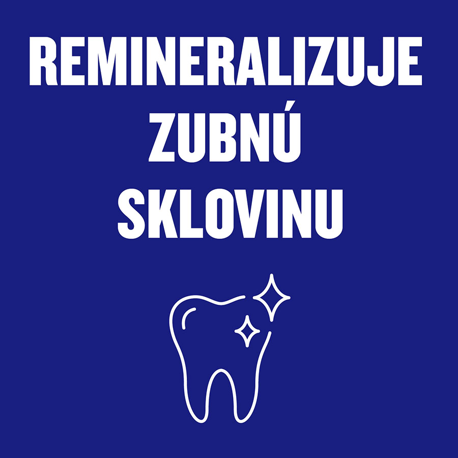 Listerine Advanced Nightly Reset remineralizuje sklovinu