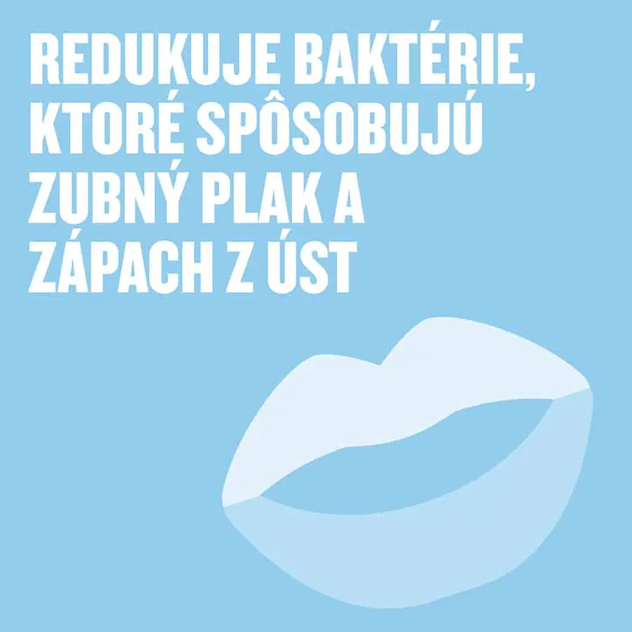 Listerine predchádza tvorbe zubného povlaku