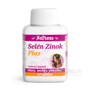MedPharma Selén Zinok Plus 67 tabliet