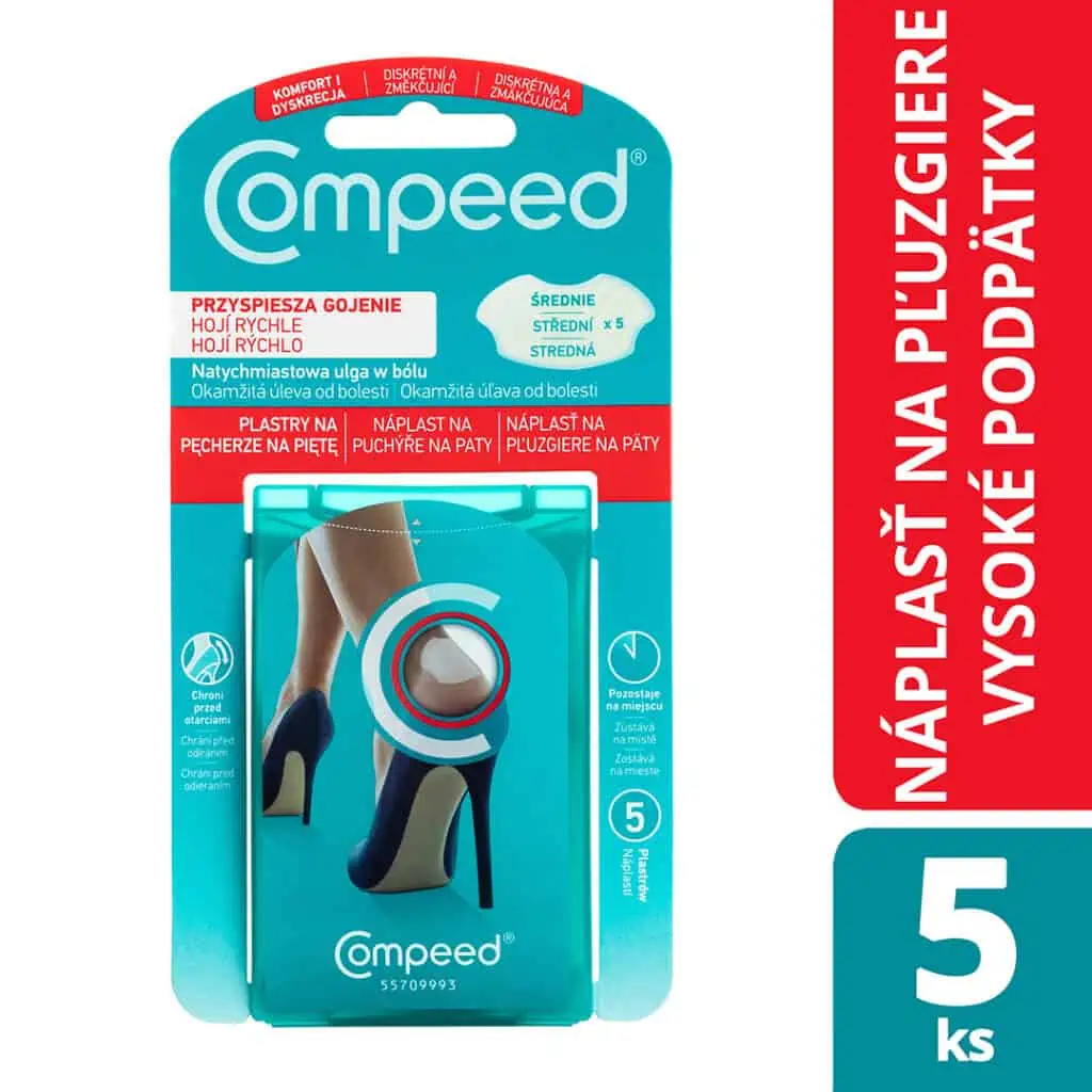 Náplasti Compeed High Heel - vysoké podpätky