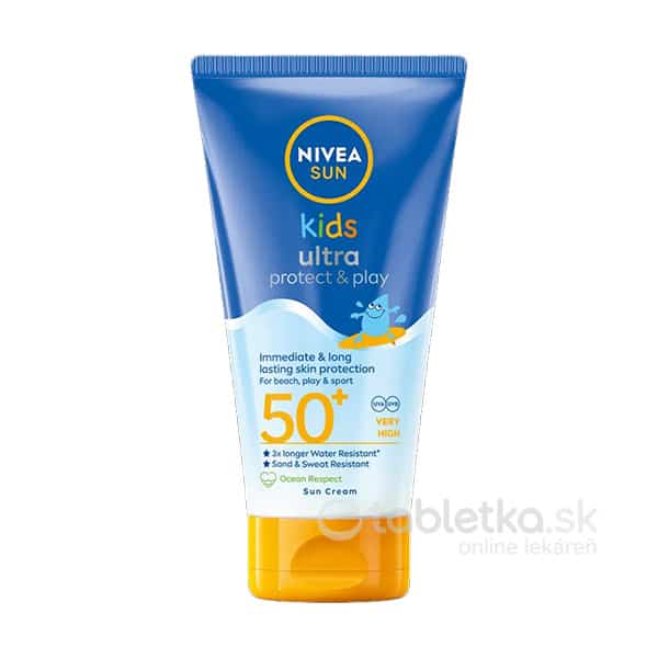 Nivea Sun detské mlieko na opaľovanie Ultra Protect & Play OF 50+, 150ml