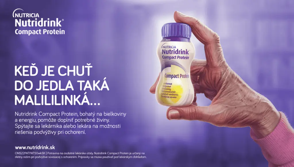 Nutridrink - keď je chuť do jedla taká malililinká