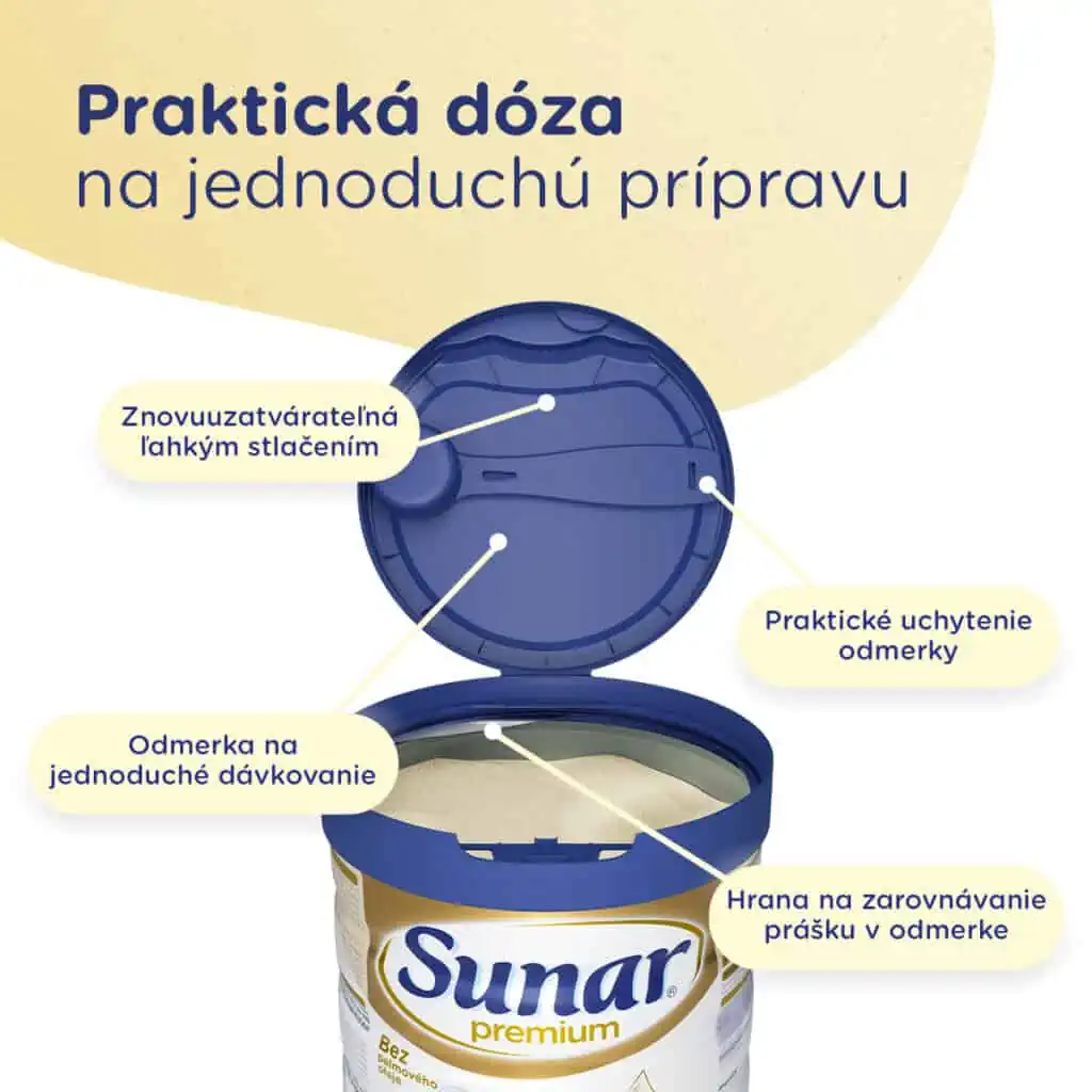 Praktická dóza Sunar Premium zjednodušuje prípravu