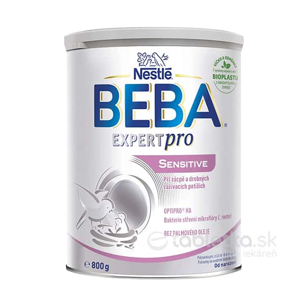 E-shop BEBA EXPERT pro SENSITIVE mliečna výživa od narodenia 800g