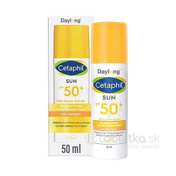 E-shop Daylong Cetaphil SUN Fluid SPF 50+, fluid 50ml