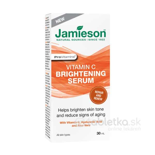 E-shop Jamieson Vitamín C Rozjasňujúce sérum s vitamínom C 30ml