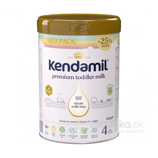 E-shop Kendamil Premium 4 HMO+, batoľacie mlieko 24m+ XXL, 1kg