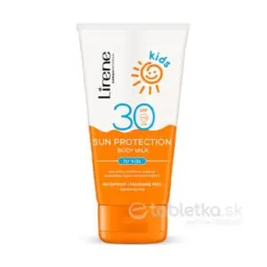 Lirene SUN Protection Kids SPF 30 opaľovacie telové mlieko pre deti 150ml