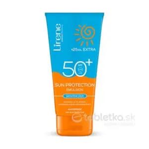 Lirene SUN Protection SPF 50+ Sensitive emulzia na opaľovanie, citl.pleť 175ml