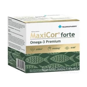 Neuraxpharm MaxiCor forte Omega-3 Premium 90 kapsúl