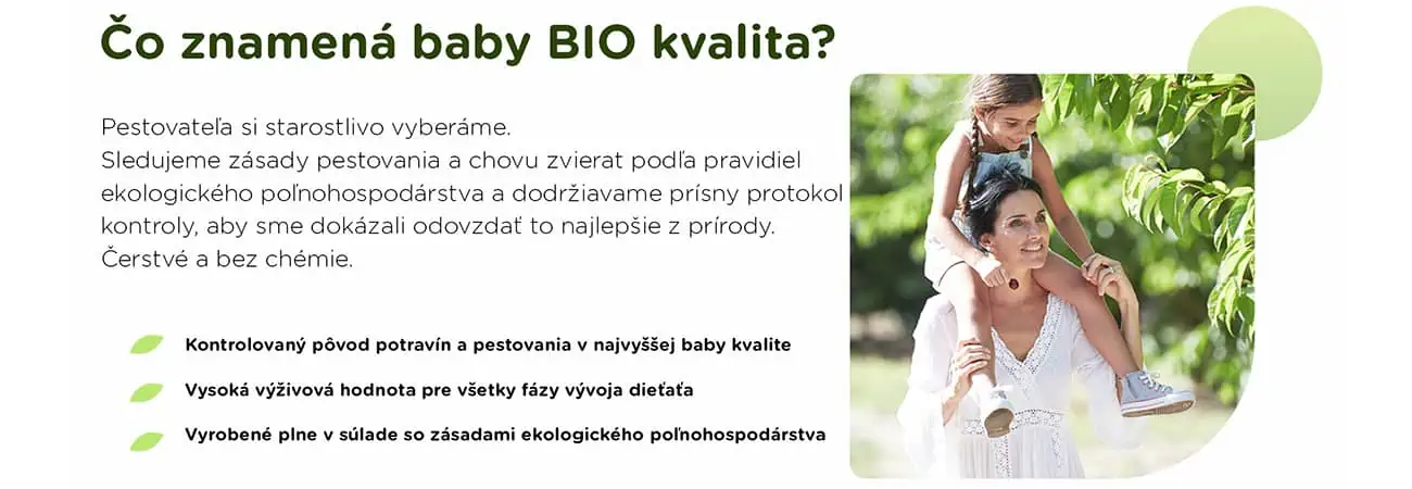 Sunar BIO - čo znamená Baby BIO kvalita