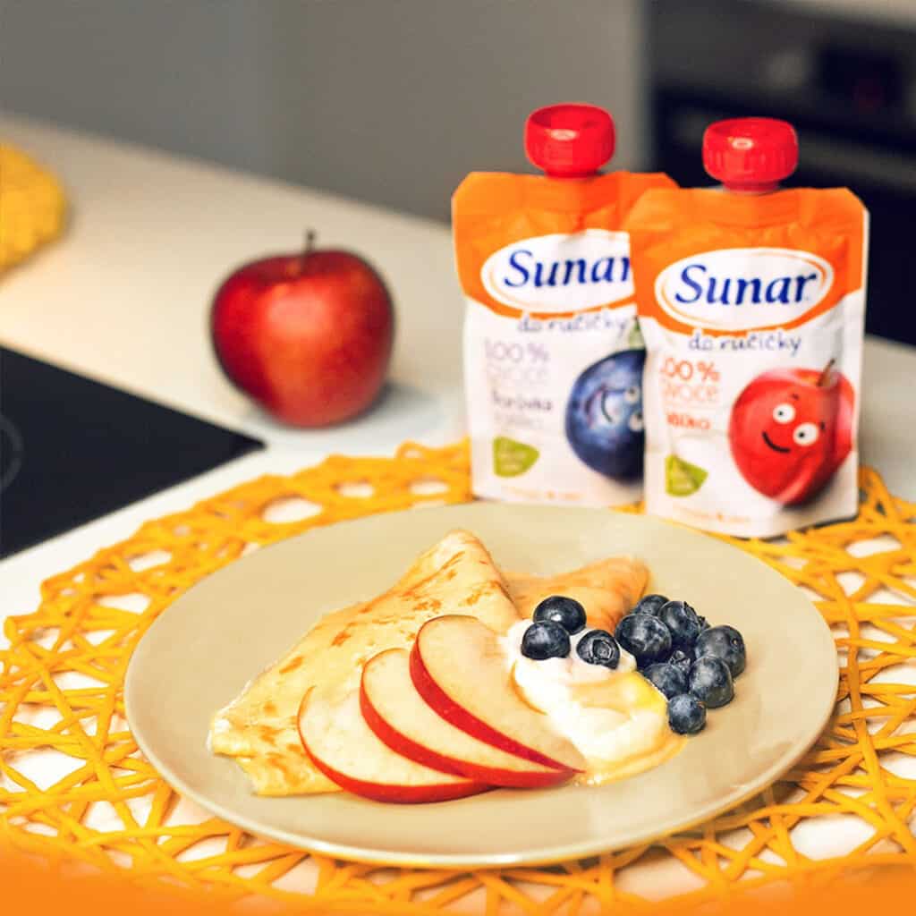 Sunar Do ručičky - zdravá desiata zo 100% ovocia v baby kvalite