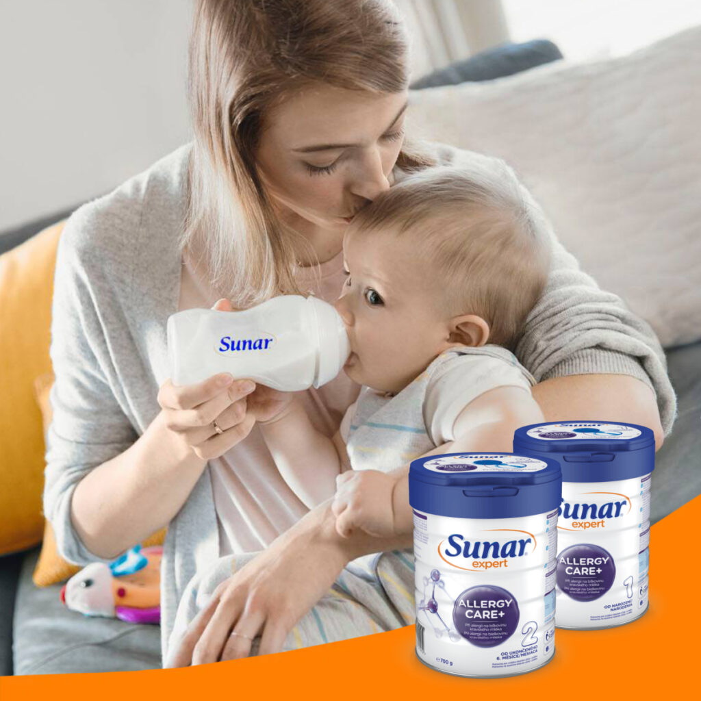 Sunar Expert Allergy Care pre dojčatá s preukázanou ABKM