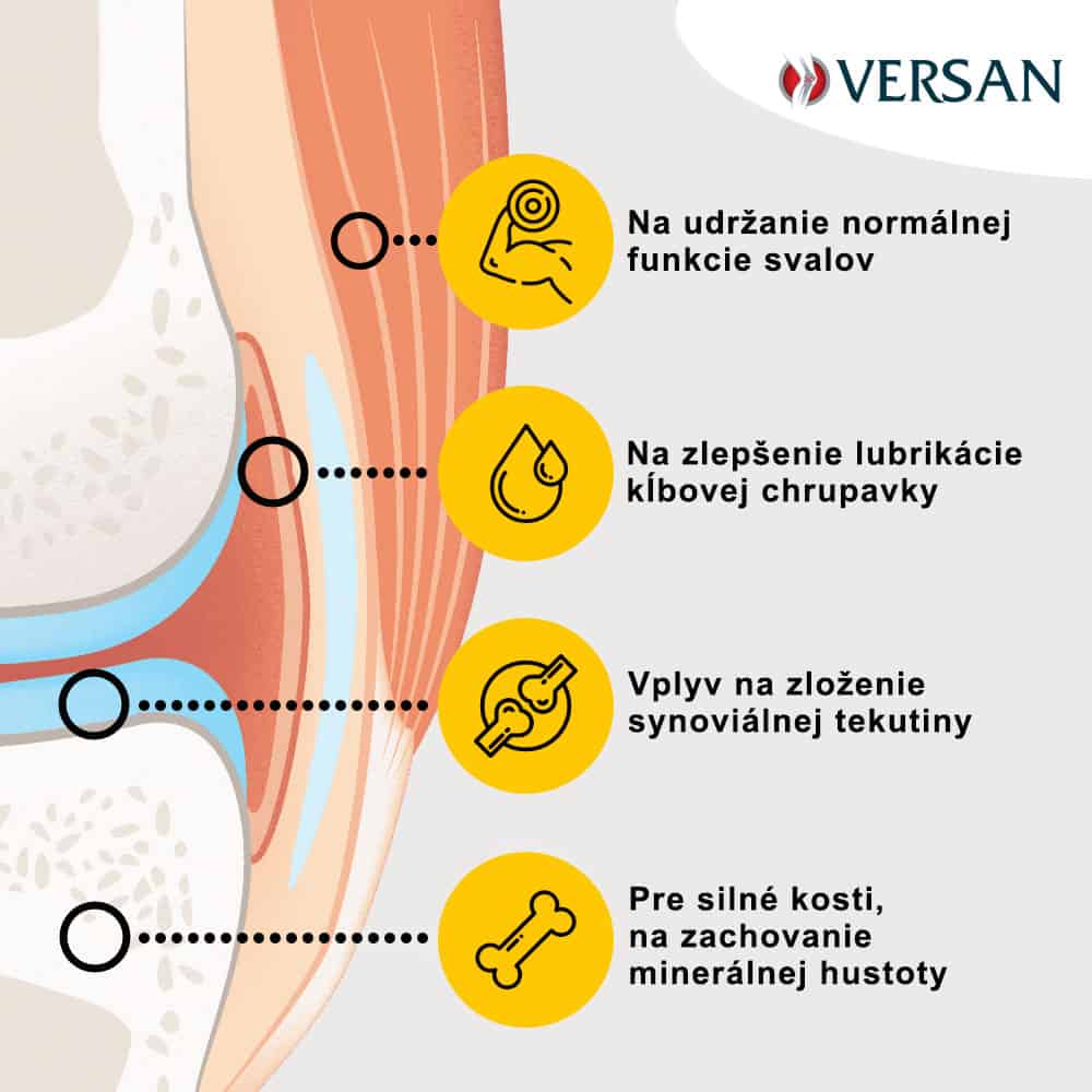 Versan Shots – zloženie vyvinuté odborníkmi na zlepšenie stavu kĺbov aj kostí
