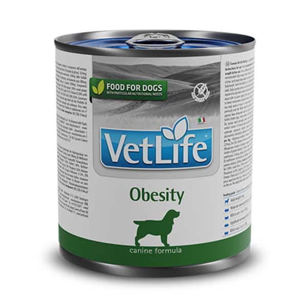Veterinárna diéta pre psy Farmina Vet Life dog obesity vo forme konzervy