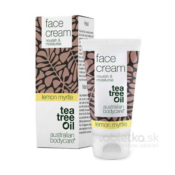 ABC tea tree oil Face Cream Lemon Pleťový krém hydratačný 50ml