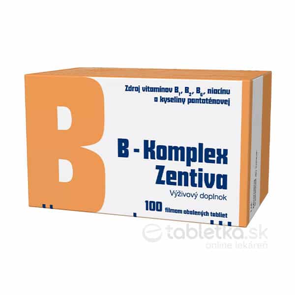 E-shop B-Komplex Zentiva 100 tabliet