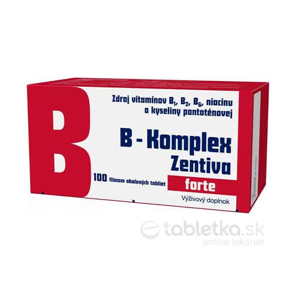 E-shop B-Komplex forte Zentiva 100 tabliet