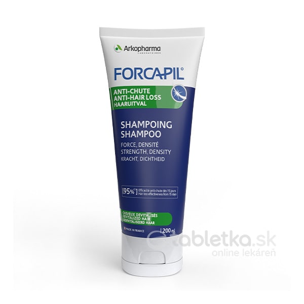E-shop FORCAPIL regeneračný vyživujúci šampón 200ml