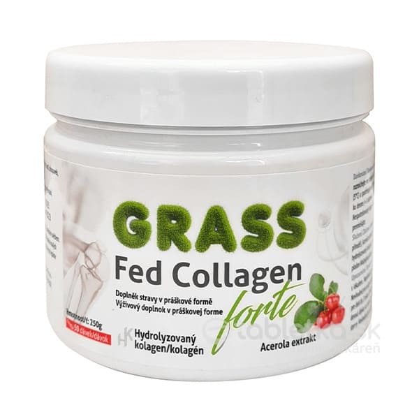 E-shop GRASS Fed Collagen Forte Acerola extrakt prášok 250g