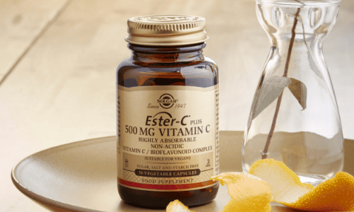 SOLGAR Ester-C plus 500 mg vitamín C vegetariánske kapsuly