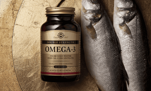 Solgar Omega 3 Double Strength 60 cps - synergicky vyvážený zdroj Omega 3