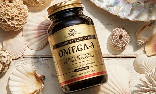 Solgar Omega 3 Double Strength - synergicky vyvážený zdroj Omega 3