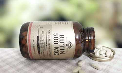 Výživový doplnok Solgar Rutin 500 mg stačí užívať raz denne