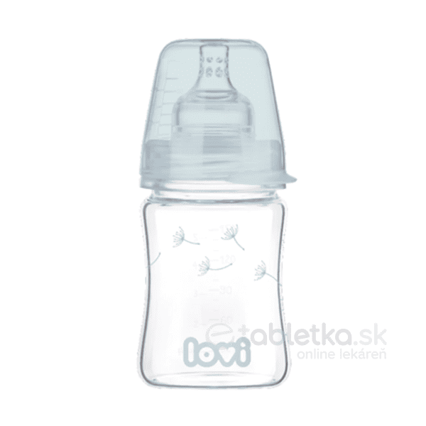 LOVI dojčenská fľaša Botanic glass 0m+, 150ml