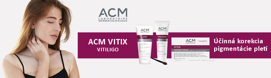 ACM Vitix a Vitixcolor - účinná korekcia pigmentácie pleti