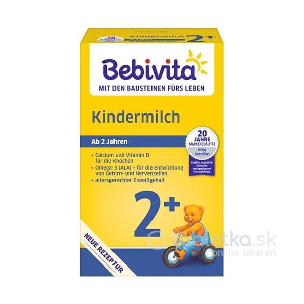 E-shop Bebivita Junior 2+, detské mlieko 24m+, 500g