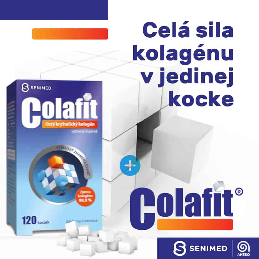 Colafit 120 kociek - plná sila kolagénu v každej kocke