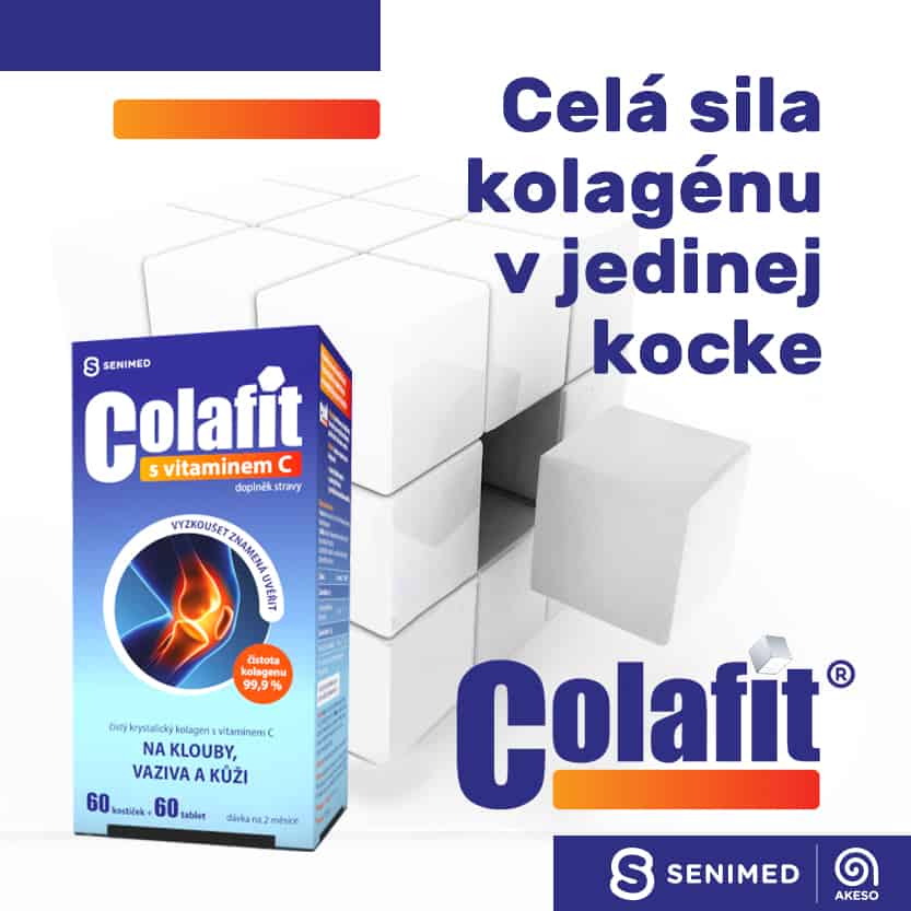 Colafit - sila kolagénu v jedinej kocke, aj s vitamínom C zdarma