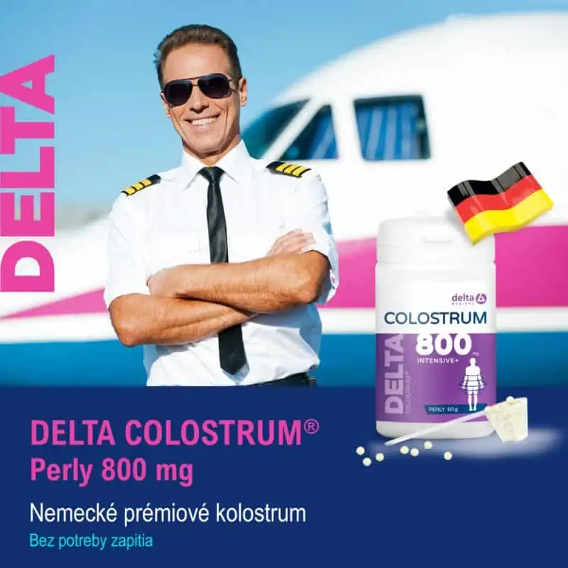 DELTA COLOSTRUM 800 Perly - nemecké prémiové kolostrum