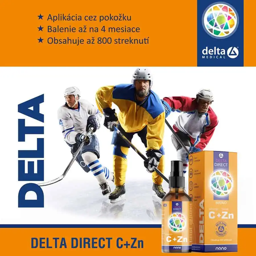 DELTA DIRECT Vitamín C + Zn - výhody