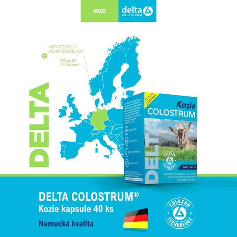 Delta Kozie kolostrum získavame z ekologických a kontrolovaných chovov v Nemecku