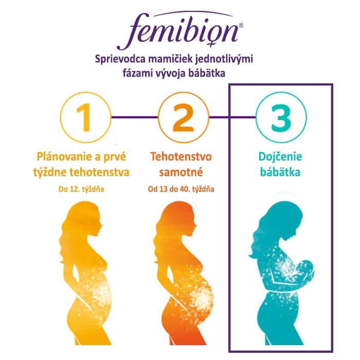 Femibion 3 - Prípravok so starostlivo vybranými látkami potrebnými počas dojčenia