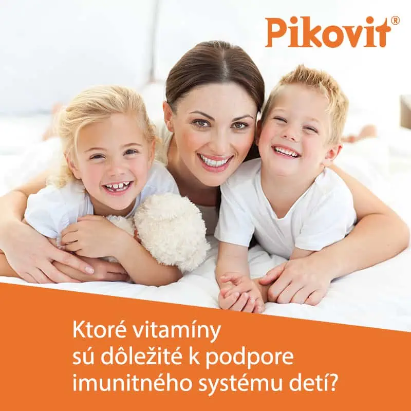 Ktoré vitamíny sú dôležité k podporu imunitného systému detí