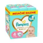 Pampers Premium Care 4 (9-14 kg) Maxi 174ks