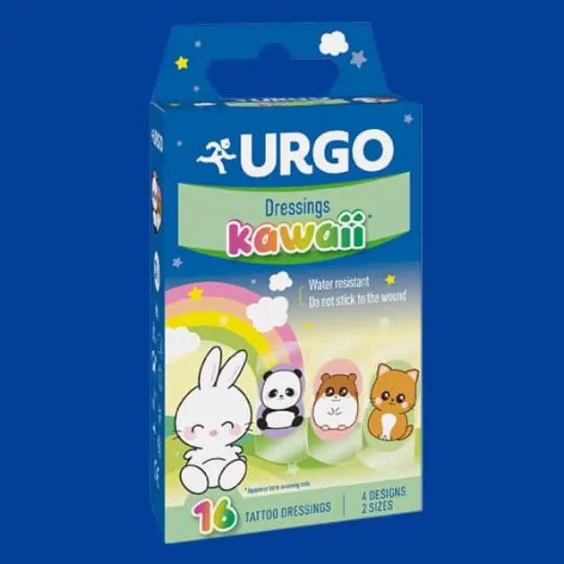 URGO Kawaii v podobe tetovačiek - roztomilé detské náplasti