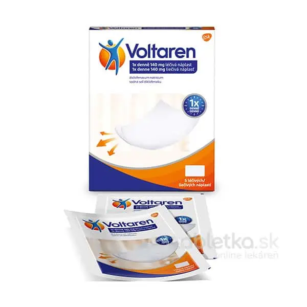 Voltaren 140mg liečivá náplasť 5ks