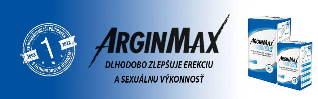 ArginMax FORTE pre lepšiu erekciu a sexuálnu výkonnosť