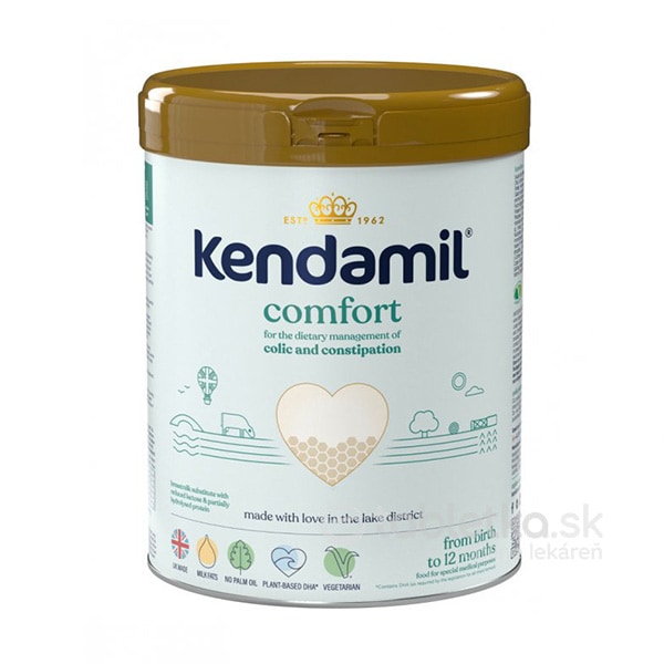 E-shop Kendamil Comfort dojčenská výživa na diétny režim 0-12m 800g