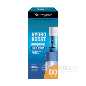 NEUTROGENA Hydro Boost hydratačný pleťový gél+nočný krém 2x50ml